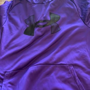 Men’s purple under armour sweatshirt XXL
